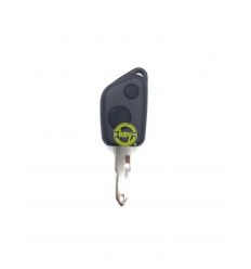 PEUGEOT 2 BUTTONS BATTERY CLIP ON SHELL
