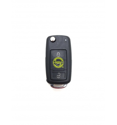 VOLKSWAGEN 3 BUTTONS WITH BATTERY COMPARTMENT ON SHELL