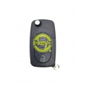 SHELL AUDI OLD MODEL 3 BUTTONS ( BATTERY 1616 )